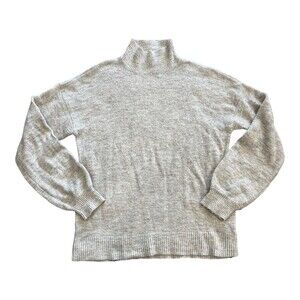 Marled Reunited Clothing Beige Turtleneck Sweater M